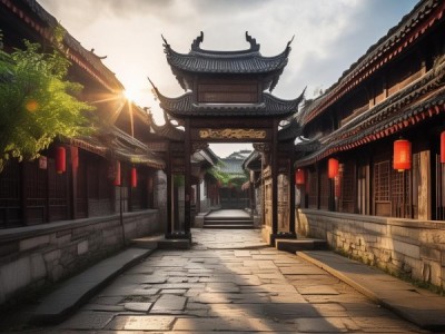 西塘正大门，神秘的环境与引人入胜的风景